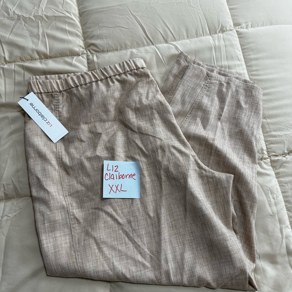 Liz Claiborne Beige Trousers XXL